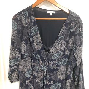 3/4 sleeve blouse